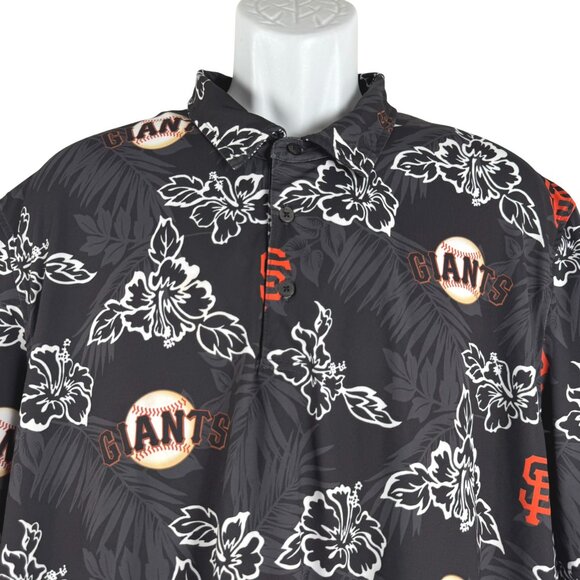 Reyn Spooner Polo Shirt 2XL San Francisco Giants Short Sleeve Baseball TP-3448 - Picture 3 of 7